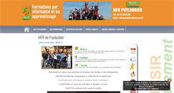 Desktop Screenshot of mfr-puyloubier.com